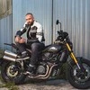 Vyriškas odinis švarkas W-TEC Esbiker