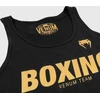 Vyriški berankoviai marškinėliai Venum Boxing VT - Juodas/Gold