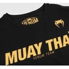 Marškinėliai Venum Muay Thai VT - juoda/auksinė