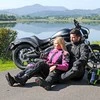 Vyriškos odinės moto pirštinės W-TEC Crushberg
