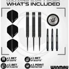Winmau Blackout plieno galiuko strėlytės, 90% tungstenas, 25 g