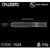 Winmau Callisto 2 90% volframo plieninės strėlės