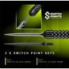 Winmau MvG W-Max 90% Switch Point Steel Tip Darts 22G