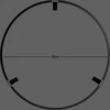 Winmau "Plasma Ice Light Pro-Line Surround" paketas juodas