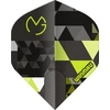 Winmau Prism Delta MvG Logo strėlyčių plunksnos, žalios