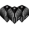 Winmau Prism Delta Premium Standard strėlių sparneliai, sidabriniai