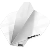 Winmau Prism X Baltas Premium Standard strėlių plunksnos