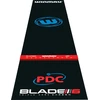 Winmau Pro Zone - precizinis PVC smiginio kilimėlis su integruotu borteliu
