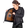Women’s Leather Motorcycle Jacket W-TEC Brinea