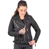 Women’s Leather Motorcycle Jacket W-TEC Brinea