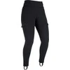 Women’s Motorcycle Leggings Oxford Super Cargo Juodas