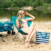 Žalia stovyklavimo kėdė NILS CAMP NC3051