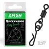 "ZFISH greito keitimo žiedas Swivel Matt 8 dydžio