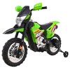 Elektrinis motociklas "Cross" Žalias