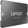 Lexar® 480 GB NQ100 2,5 colio SATA (6 Gb/s) kietojo kūno diskas, iki 560 MB/s skaitymo ir 480 MB/s rašymo, EAN: 843367122707