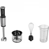 Aeno Hand Maišytuvas, 1200W in CB, Juodas, Tiger Teeth Cutter, Whisk, virtuvinis kombainas, Cup