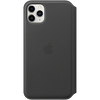 Apple iPhone 11 Pro Max odinis atverčiamas dėklas - Juodas
