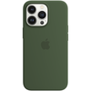 Apple iPhone 13 Pro Silikoninis dėklas su MagSafe, Žalias (Clover)