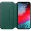 Apple iPhone XS Max odinis atverčiamas dėklas - Žalias (Forest Green)