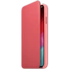 Apple iPhone XS Max odinis atverčiamas dėklas - Rožinis (Peony Pink)