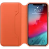 Apple iPhone XS Max odinis atverčiamas dėklas - Oranžinis