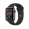 Išmanusis laikrodis Apple Watch Series 4 GPS 40mm Pilko aliuminio korpusas su juodu dirželiu, A1977