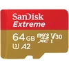 Atminties kortelė SanDisk Extreme Micro SDXC 64GB, su adapteriu