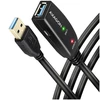 Axagon Active prailginimo USB 3.2 Gen 1 A-M > A-F laidas, 5 m ilgio. Maitinimo variantas.