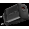 AXAGON ACU-PQ20 sieninis įkroviklis QC3.0/AFC/FCP + PD type-C, 20W, juodas