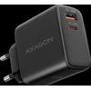 AXAGON ACU-PQ45 wall charger QC3.0,4.0/AFC/FCP/PPS/Apple + PD type-C, 45W, juodas