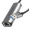 Axagon ADE-25R SUPERSPEED USB-A 2.5 GIGABIT ETHERNET Kompaktiškas aliuminio USB-A 3.2 Gen 1 2.5 Gigabit Ethernet 10/100/1000/2500 Mbit adapteris su automatiniu diegimu.