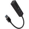 AXAGON HMA-CR3A 3x USB-A + SD/Micro SD, USB3.2 Gen 1 hub, metal, 20cm USB-A cable