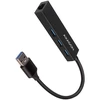 AXAGON HMA-GL3A 3x USB-A + GLAN, USB3.2 Gen 1 šakotuvas, metalinis, 20 cm USB-A laidas