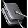 AXAGON HMC-5HL USB 5Gbps šakotuvas, 2x USB-A, HDMI 4k/60Hz, RJ-45, PD 100W, 20c