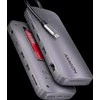 AXAGON kelių prievadų USB-C 10Gbps šakotuvas. NVMe/SATA M.2, HDMI ir DisplayPort. USB-C laidas 50 cm.