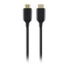 BELKIN CABLE,HDMI,M/M,2M,DIDELIS GREITIS su ETHERNETU,Juodas,Auksinis