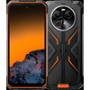 Blackview Rugged BV8100 6,5 colio FHD+ IPS 1080*2400 120Hz Gorilla Glass 5, MT6789 8/256GB 32MP; Galinis 50MP/13MP/VGA 8800mAh, 45W greitas įkrovimas NFC, IP68 & IP69K & MIL-STD-810H, Android 14 Oranžinis