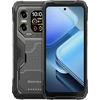 Blackview XPLORE 1X Rugged Phone 5G 6.78 inch FHD 2460x1080 120Hz + 2.01 inch 296x240 12/256Gb MT 7050 Octa-Core 2.4GHz 50MP Front 108+20MP Rear Cam Night vision WiFi6 NFC 10000mAh MIL-STD-810H Android 15 Juodas
