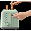 BUYDEEM 2 gabalėlių skrudintuvas, modelis DT620E, spalva Cozy Greenish, EU