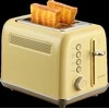Skrudintuvas BUYDEEM 2 Slice Toaster, modelis DT620E, color Mellow Geltona, EU