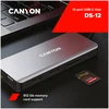 CANYON šakotuvas DS-12 13in1 4k USB-C Tamsiai pilka