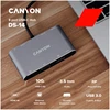 CANYON hub DS-14 8in1 4k USB-C Dark Pilkas