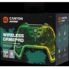 CANYON žaidimų pultelis Brighter GPW-02 BT+Dongle Wireless Crystal