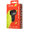 CANYON automobilinis įkroviklis C-07 QC 3.0 2.4A/3USB-A Juodas