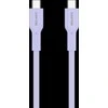 CANYON cable OnWire 60CL C-C 60W COLOR Braided 1m Violetinė