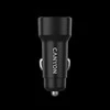 CANYON car charger OnDrive 24 24W 2xUSB-A Juodas
