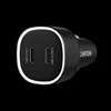 CANYON car charger OnDrive 60 PD 60W 2xUSB-C Juodas