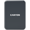 CANYON CH-15, Automobilinis laikiklis ir belaidis įkroviklis MegaFix, C-15, 15W, Įvestis: USB-C: 5V/2A, 9V/3A; Galia: 5W, 7,5W, 10W, 15W;89*65*12mm,0,195kg,juodas