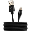 CANYON kabelis MFI-3 Lightning 12W 1m Juodas