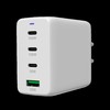 CANYON įkroviklis CU100ACC GaN 100W 3xPD 1xQC EU Baltas